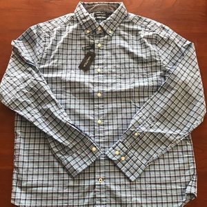 Nautica Long Sleeve Stretch Cotton Button Down NWT